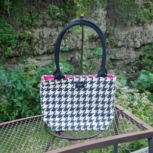 Madison Handbags Houndstooth Shoulder Bag